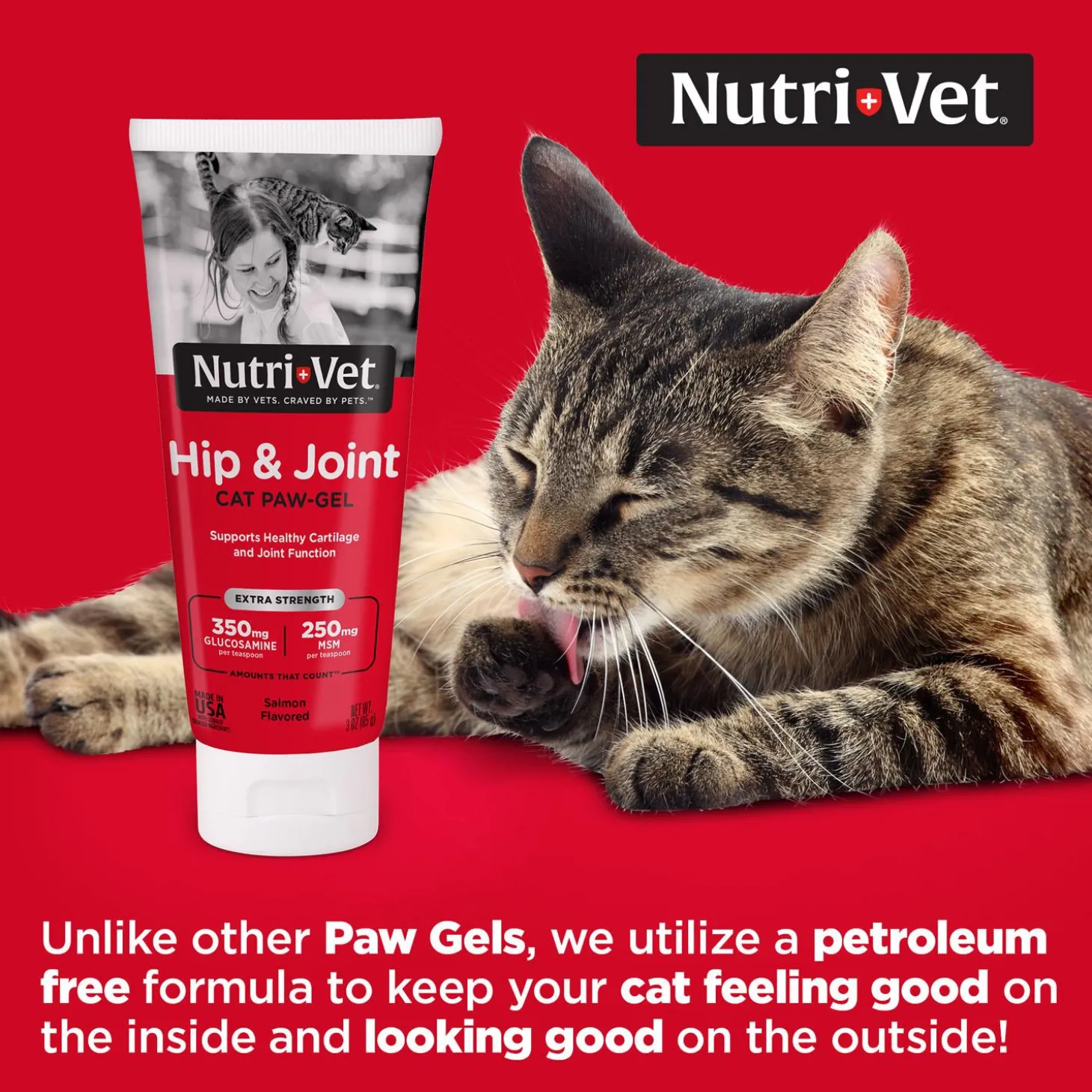 Hip & Joint Extra Strength Cat Paw-Gel