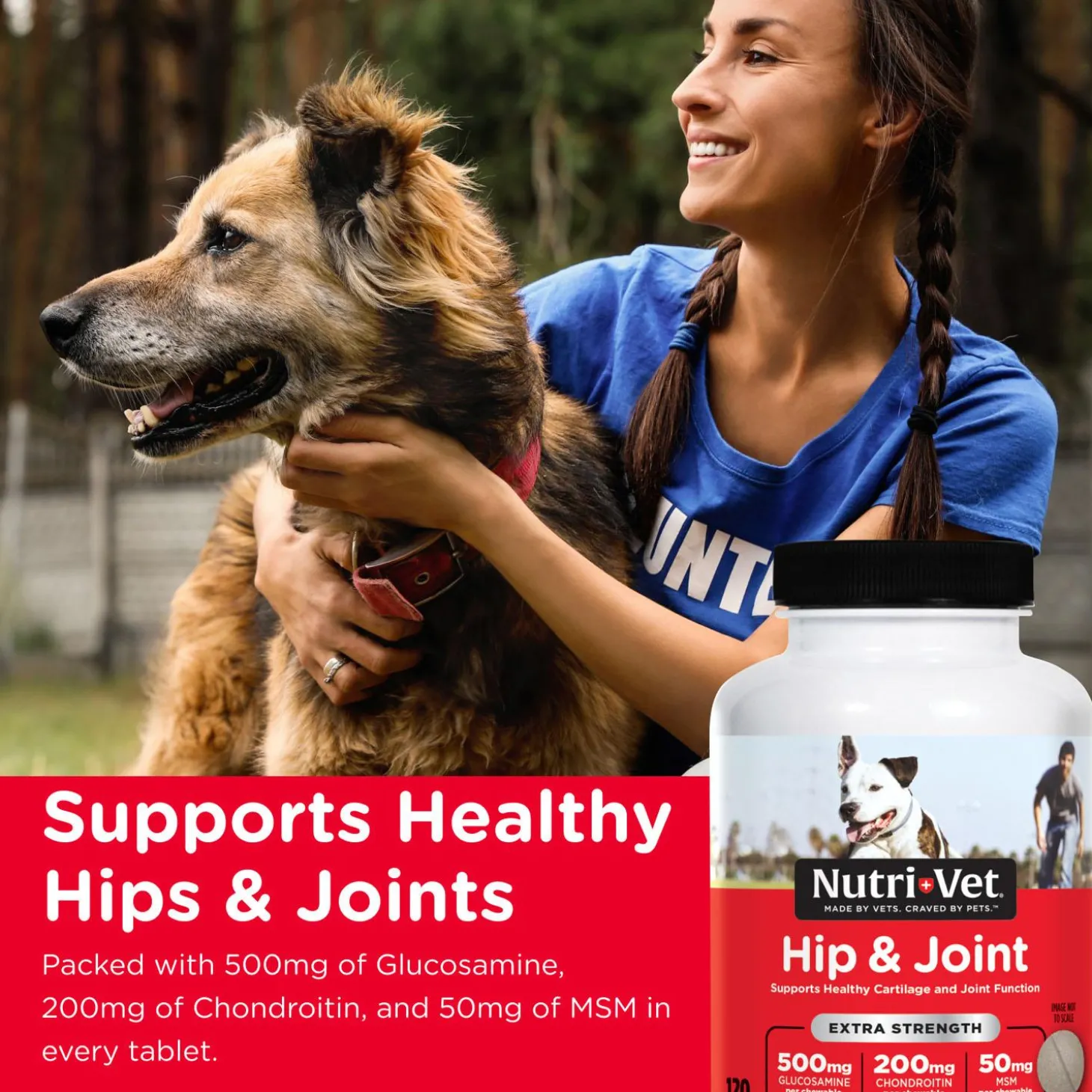 Hip & Joint Extra Strength Liver Flavoured Dog Supplements