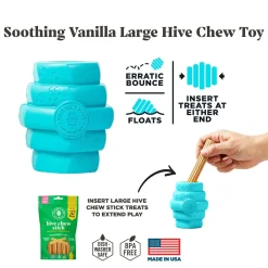 Hive Chew Vanilla Scented Dog Toy