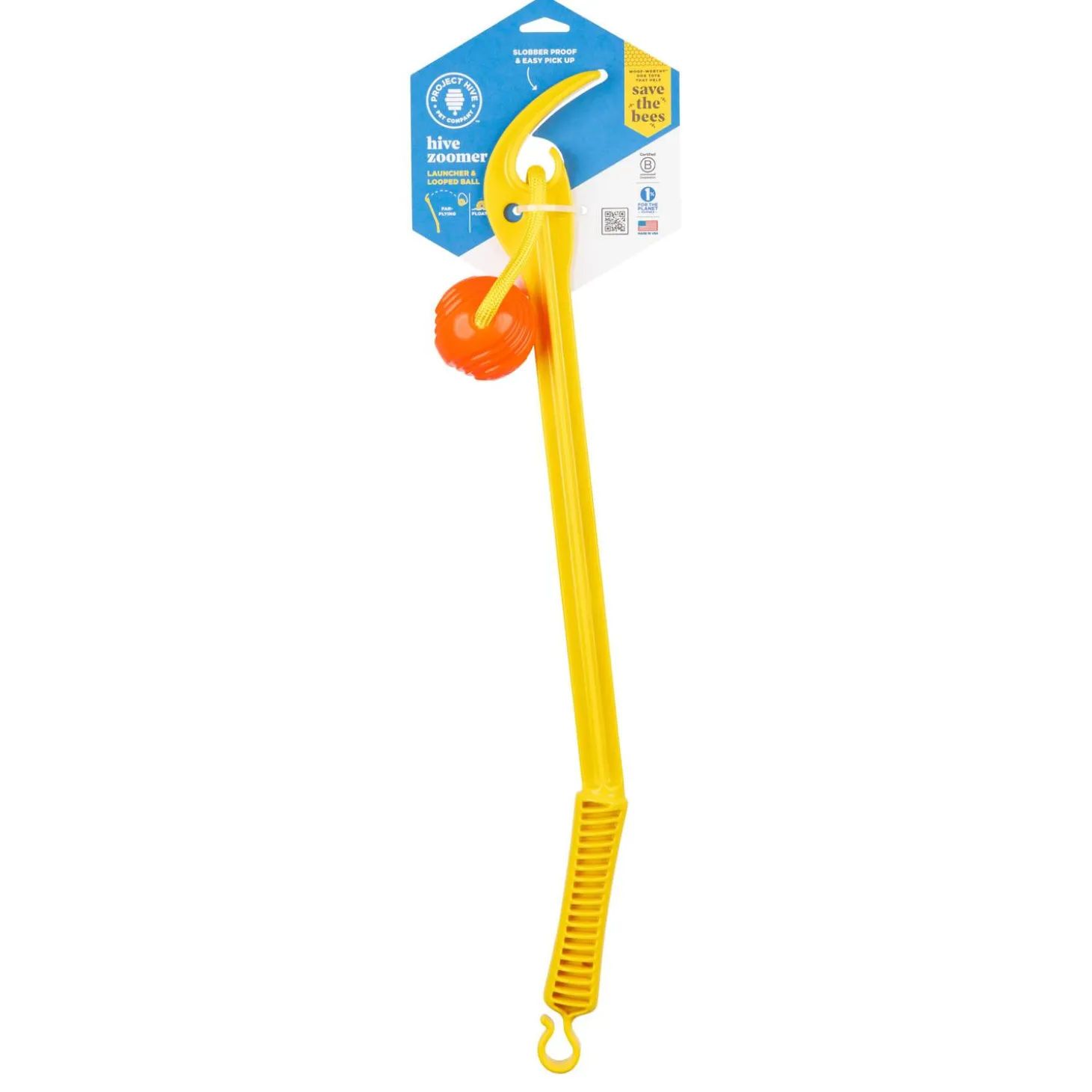Hive Zoomer Launcher & Looper Ball Dog Toy