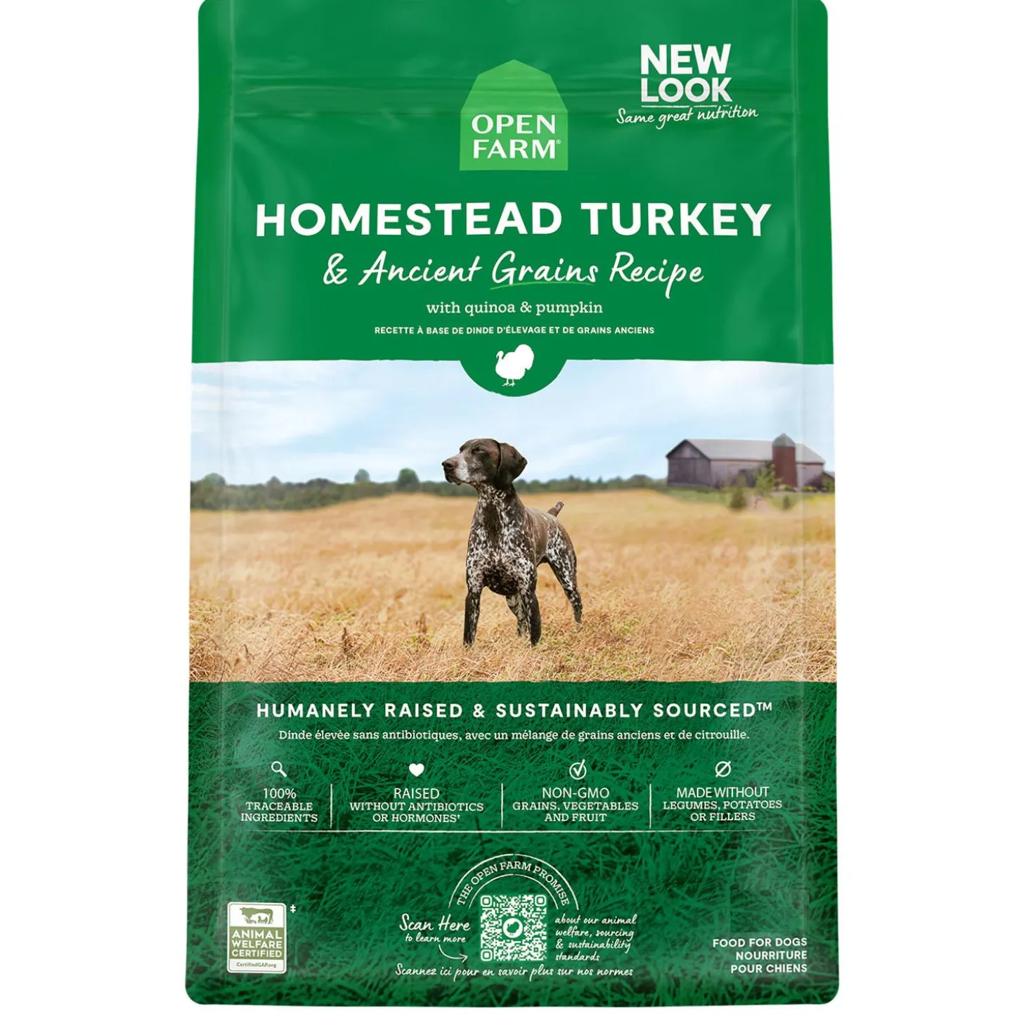 Homestead Turkey & Ancient Grains Recipe Adult Dog Food