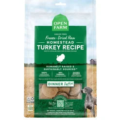 Homestead Turkey Recipe Patties Freeze Dried Dog Food