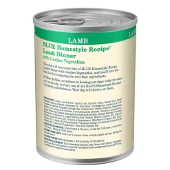 Homestyle Recipe Lamb Dinner with Garden Vegetables Adult Dog Food