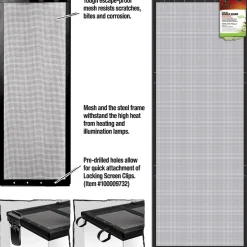 Hood Screen Cover 48x18 Solid