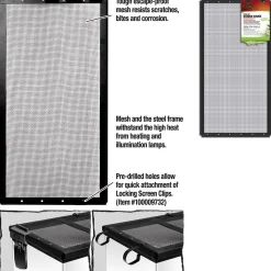 Hood Screen Cover 24x12 Solid