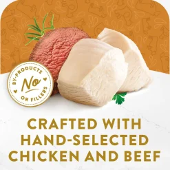 Hors d'Oeuvre Chicken & Shredded Beef Appetizer Cat Food Topper