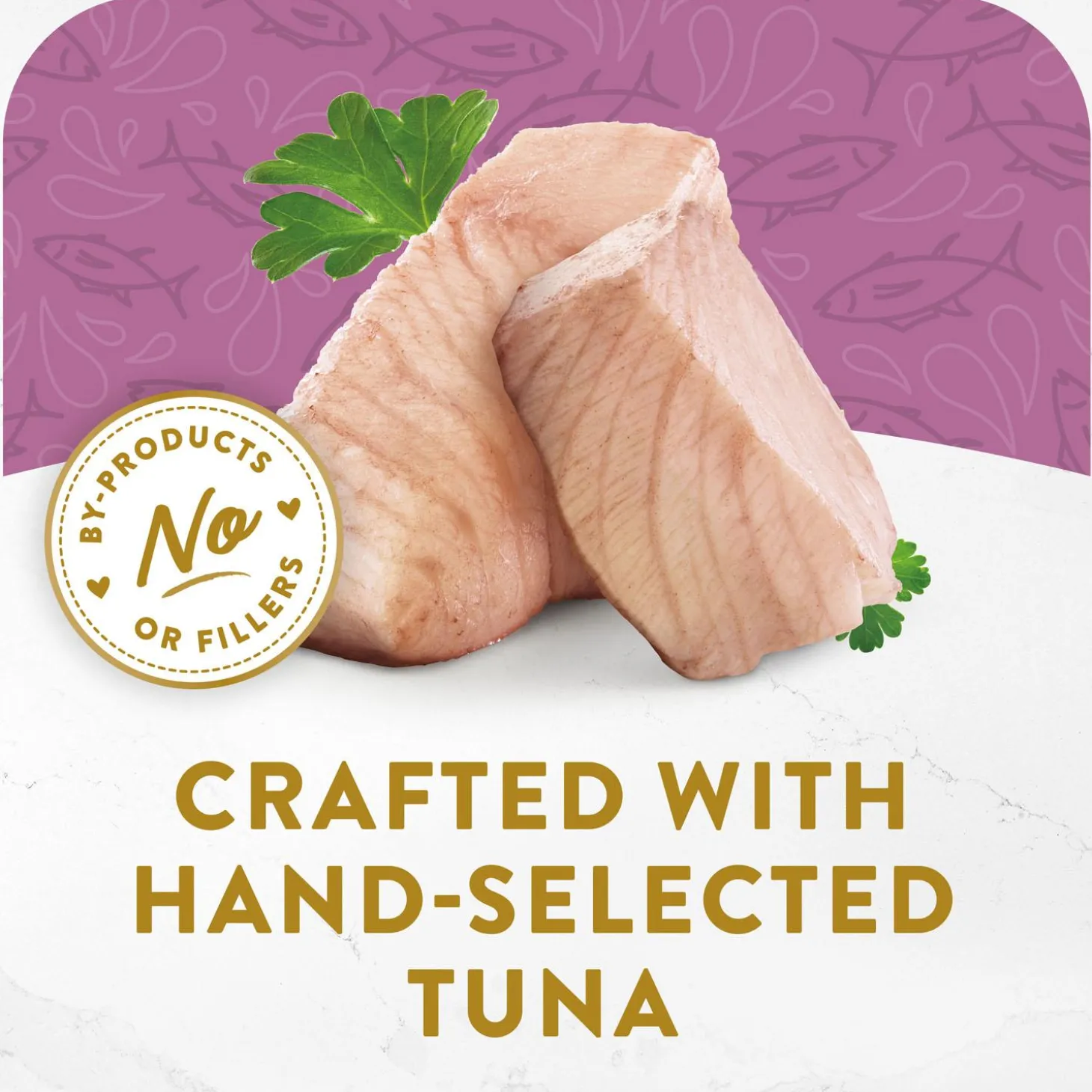 Hors d'Oeuvre Flaked Tuna Appetizer Cat Food Topper