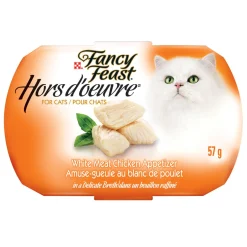 Hors d'Oeuvre White Meat Chicken Appetizer Cat Food Topper