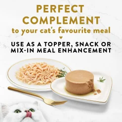 Hors d'Oeuvre White Meat Chicken Appetizer Cat Food Topper