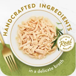 Hors d'Oeuvre White Meat Chicken Appetizer Cat Food Topper