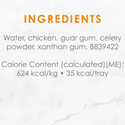 Hors d'Oeuvre White Meat Chicken Appetizer Cat Food Topper