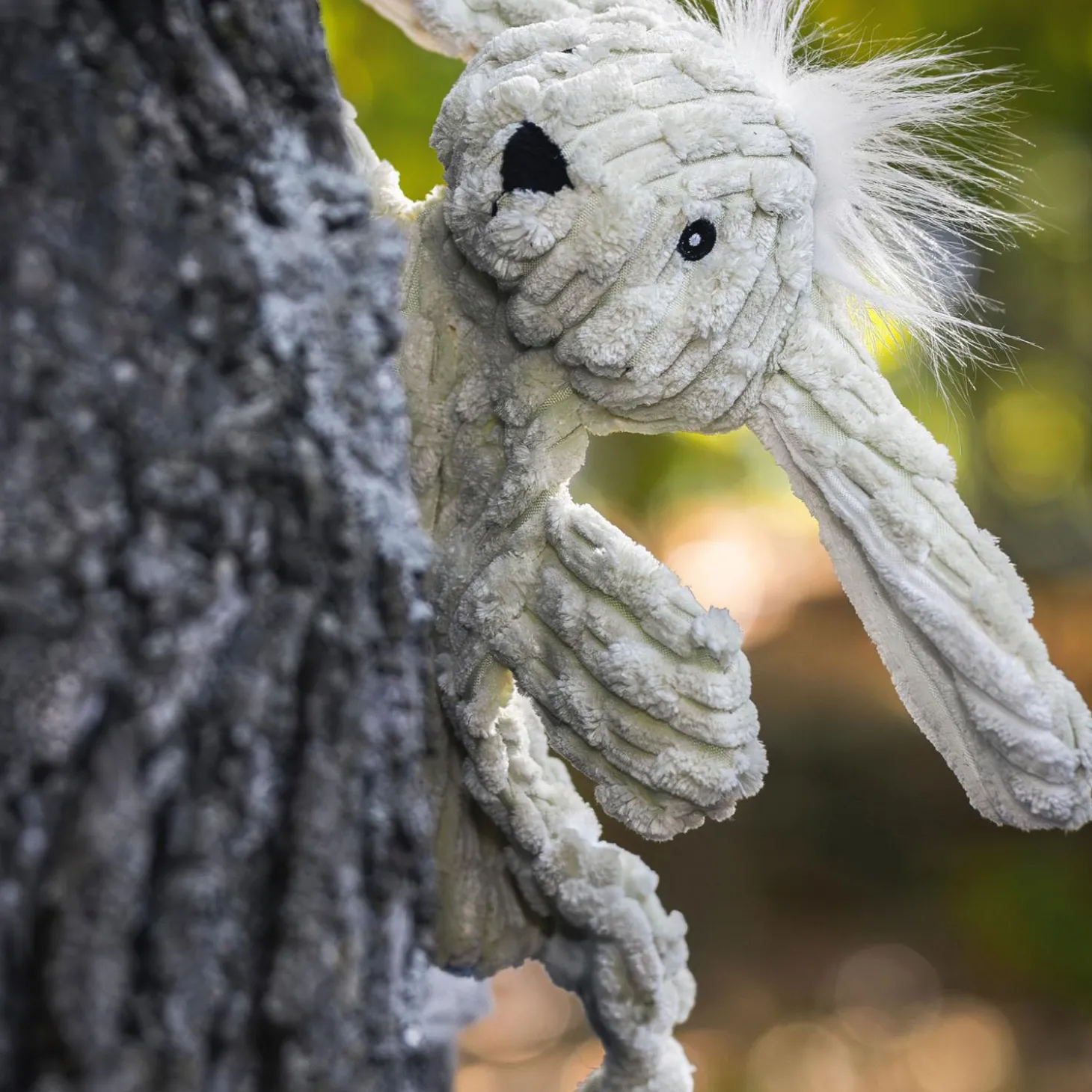 HuggleFlatties Bobbi Bunny Dog Toy