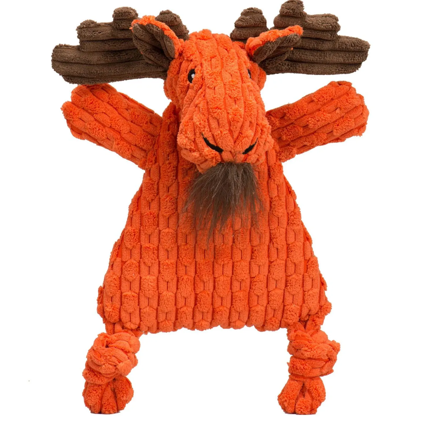 HuggleFlatties Morris Moose Dog Toy