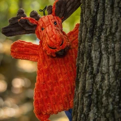 HuggleFlatties Morris Moose Dog Toy