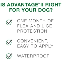 II Topical Large Dog Flea Treatment