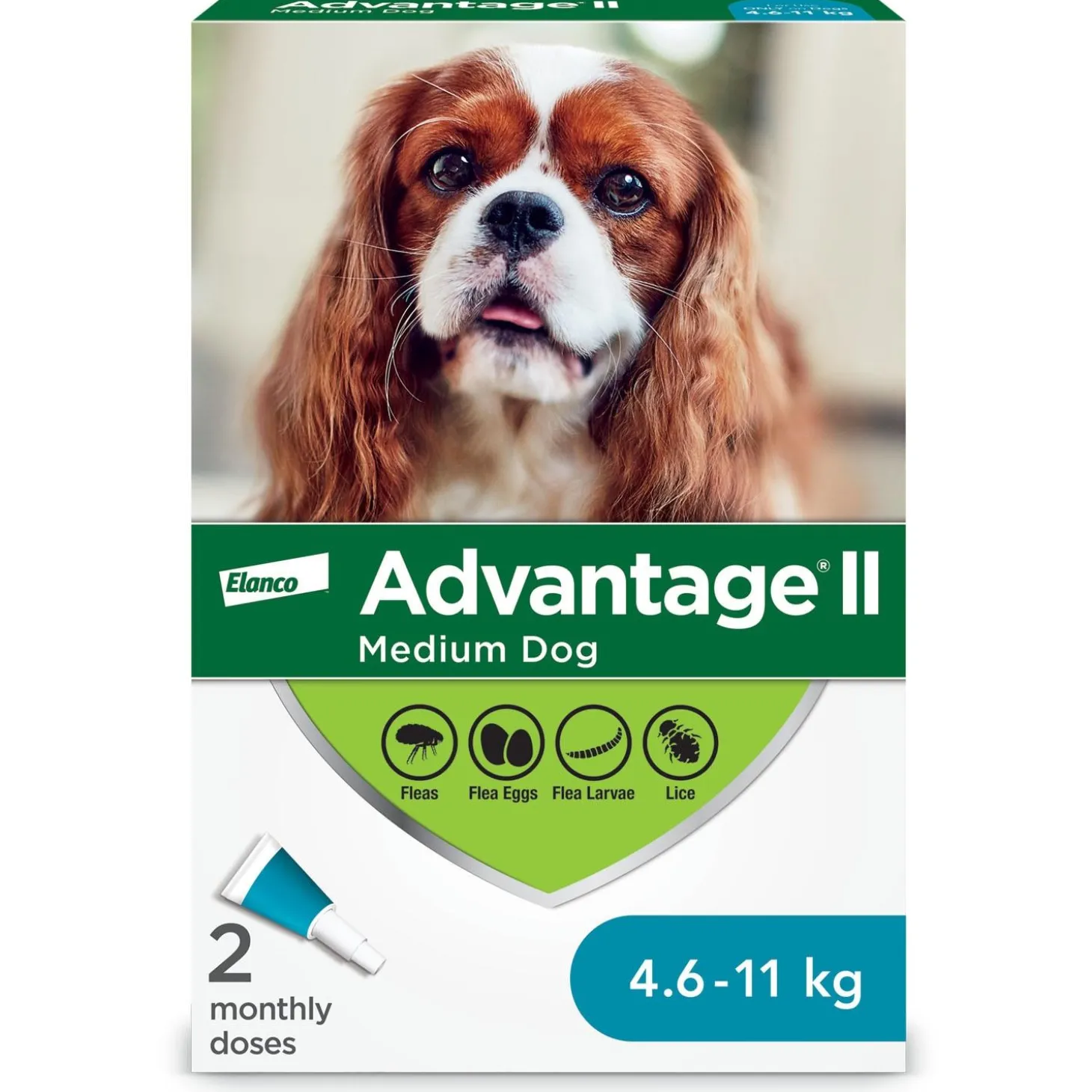 II Topical Medium Dog Flea Treatment