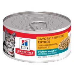 Indoor Savoury Chicken Entree Adult Cat Food