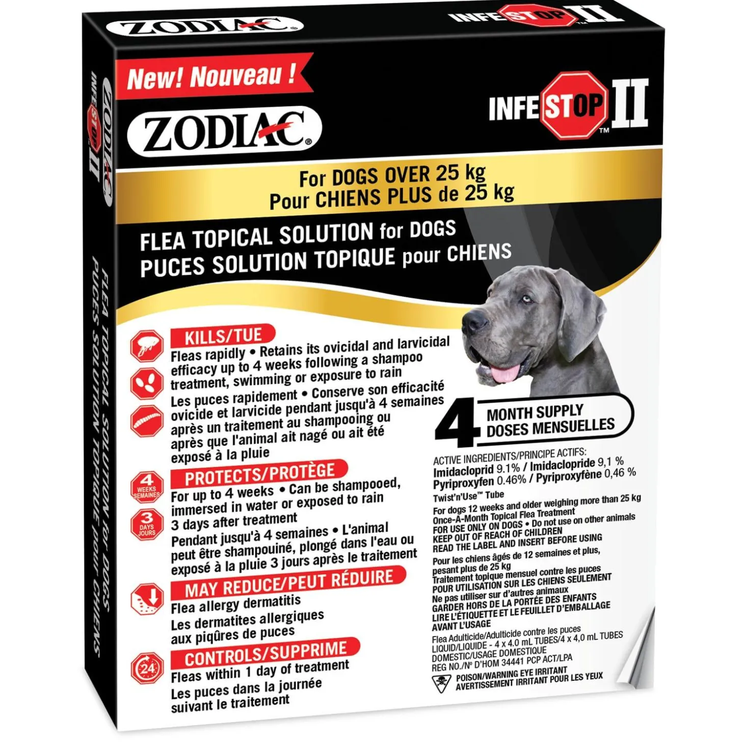 Infestop II Topical Solution for Dogs Over 25kg