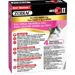 Infestop II Topical Solution for Cats Under 4kg