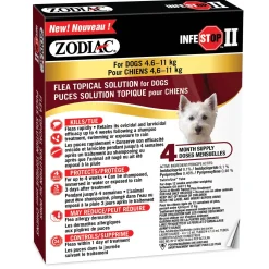 Infestop II Topical Solution for Dogs Between 4.6-11kg