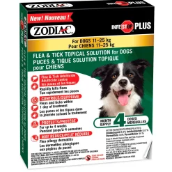 Infestop Plus Flea & Tick Topical Solution for Dogs Between 11-25kg