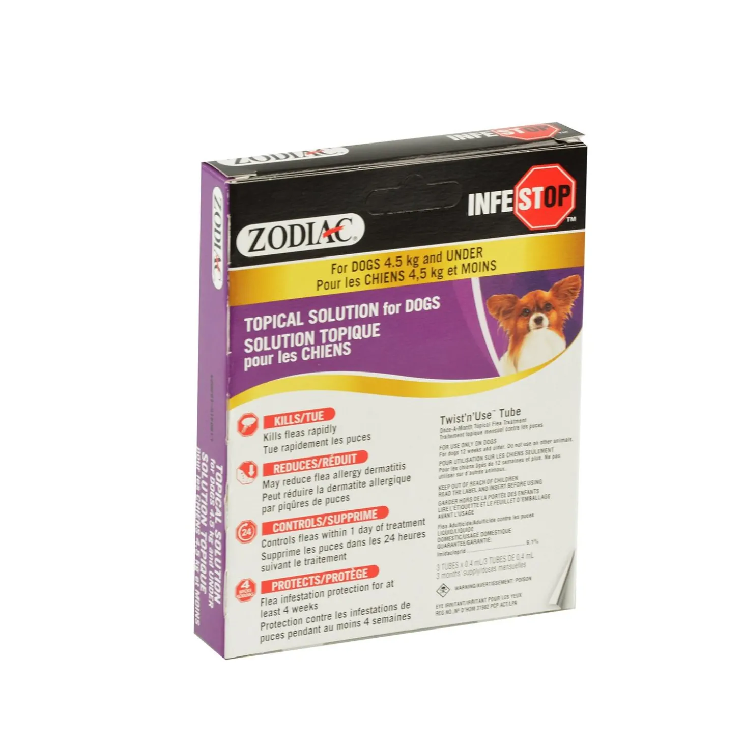 Infestop Topical Solution for Dogs Under 4.5 kg