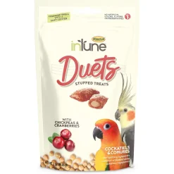 Intune Duets Cranberry Stuffed Cockatiel & Conure Treats