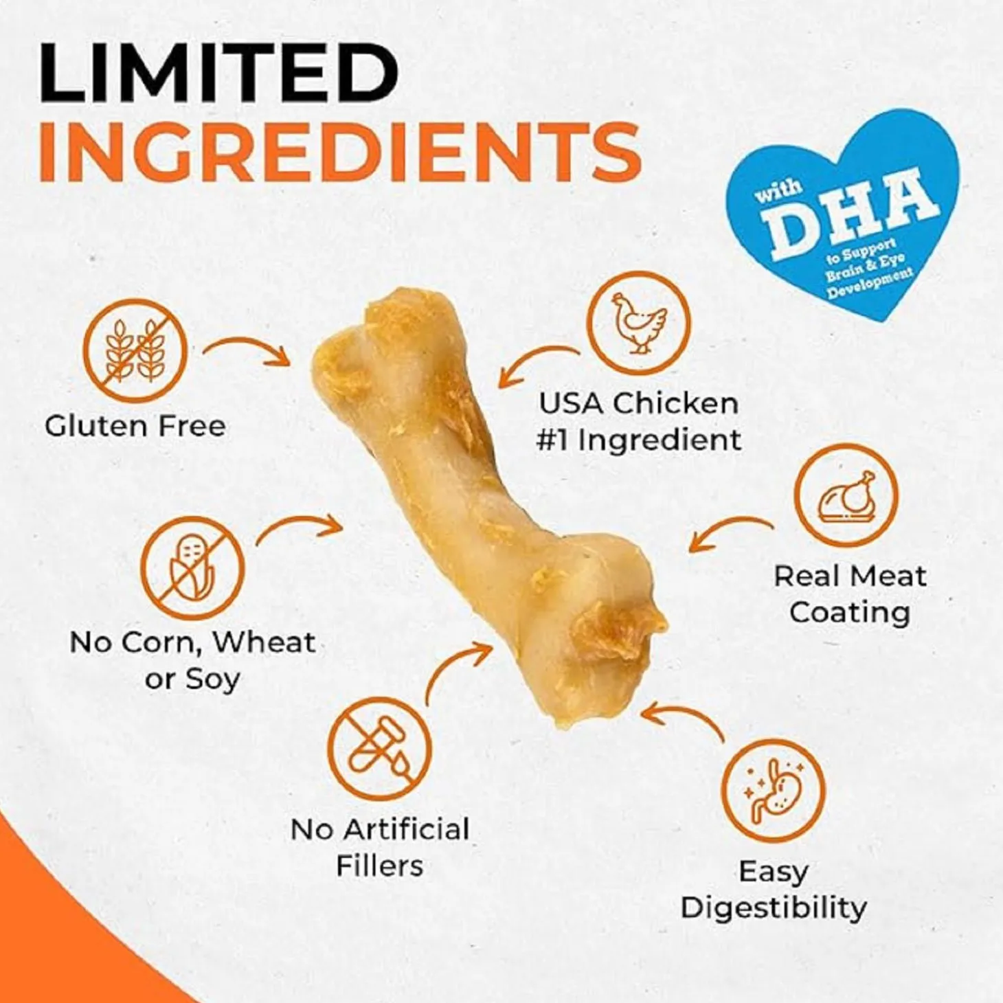 IrresistiBones Chicken Recipe Dog Treats