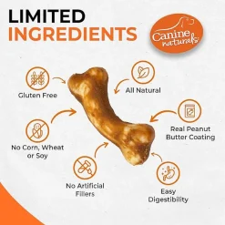 IrresistiBones Peanut Butter Flavour Dog Treats