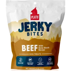 Jerky Bites Beef with Bone Broth Recipe Dog Treats