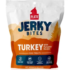 Jerky Bites Turkey with Pumpkin Recipe Dog Treats