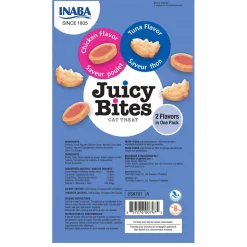 Juicy Bites Tuna & Chicken Flavour Cat Treats