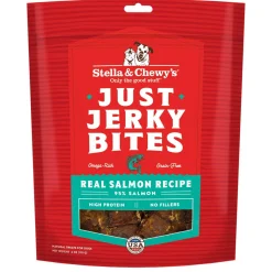 Just Jerky Bites Salmon Recipe Dog Treats