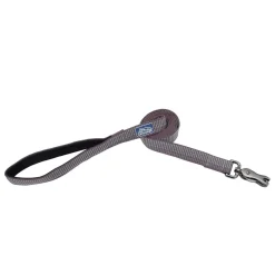 K9 Explorer Brights Reflective Dog Leash 1in Grey