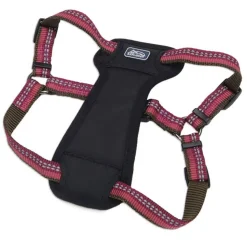 K9 Explorer Reflective Adjustable Padded Dog Harness Berry