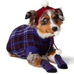 Knit Tartan Sweater