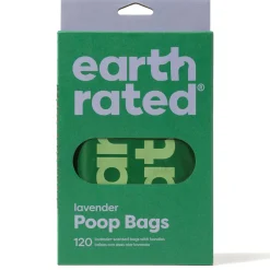 Lavender-Scented Easy-Tie Handles Dog Poop Bags