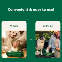 Lavender-Scented Hypoallergenic Dog Grooming Wipes