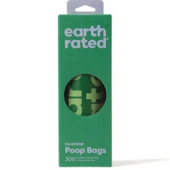 Lavender-Scented Single Roll Dog Poop Bags