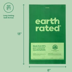 Lavender-Scented Single Roll Dog Poop Bags