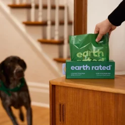 Lavender-Scented Single Roll Dog Poop Bags