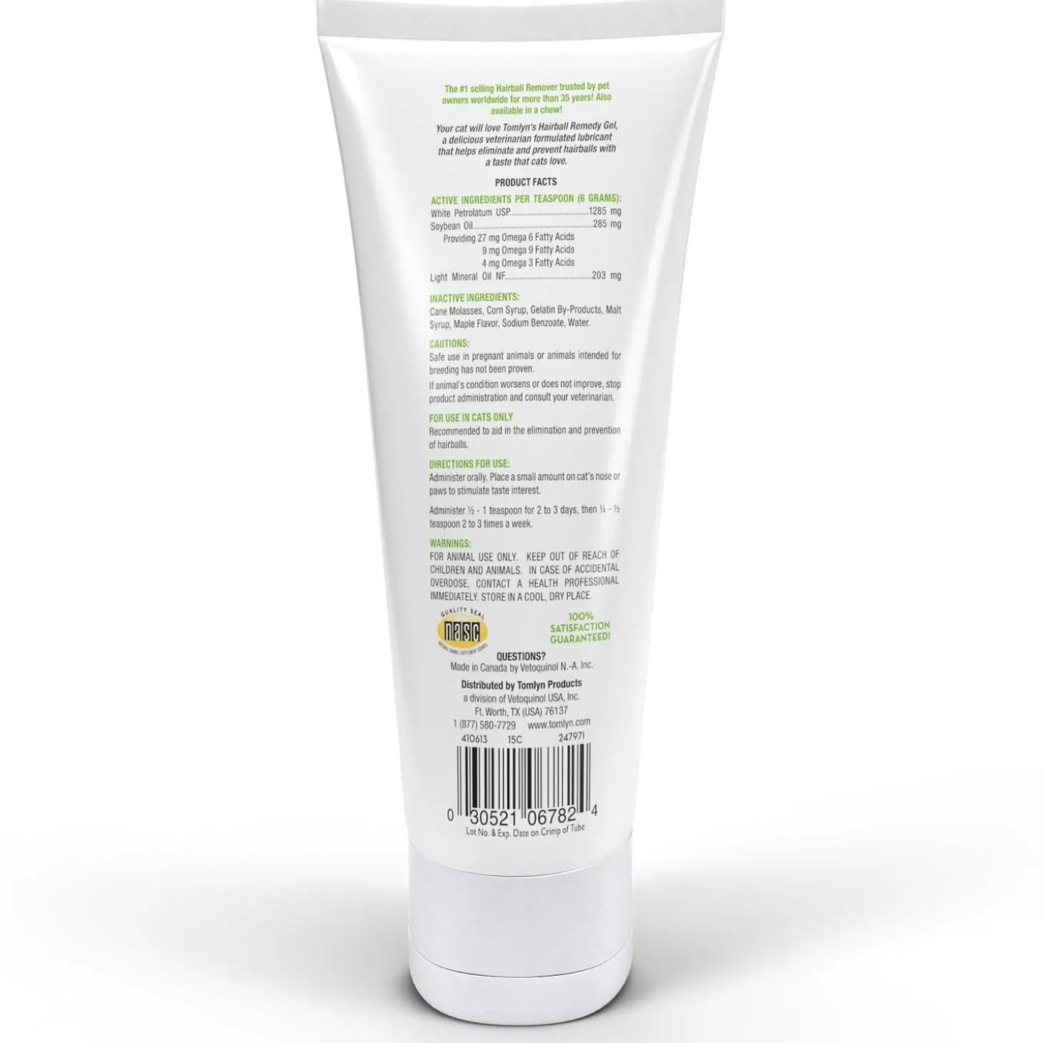 Laxatone Hairball Remedy Maple Flavour Cat Gel