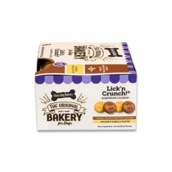 Lick'n Crunch! Carob & Peanut Butter Flavours & Golden & Vanilla Flavour Dog Treats