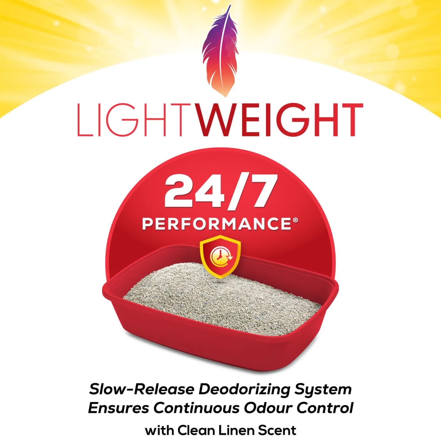 LightWeight 24/7 Performance Clumping Cat Litter