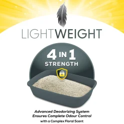 LightWeight 4-in-1 Strength Clumping Cat Litter