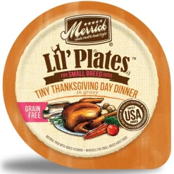 Lil' Plates Tiny Thanksgiving Day Dinner Gravy Small Breed Dog Food