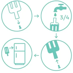 Lime Ice Cone Cooling Toy