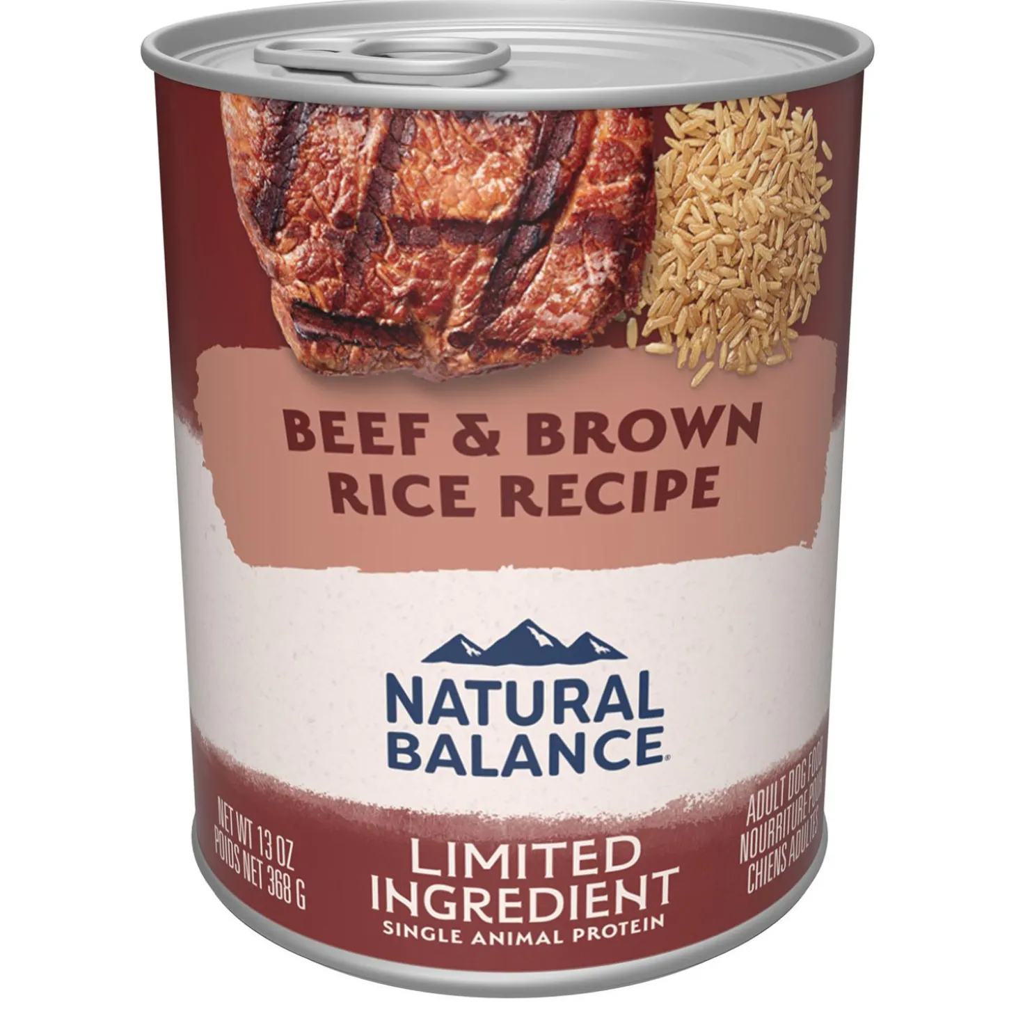 Limited Ingredient Beef & Brown Rice Recipe Adult Dog Food