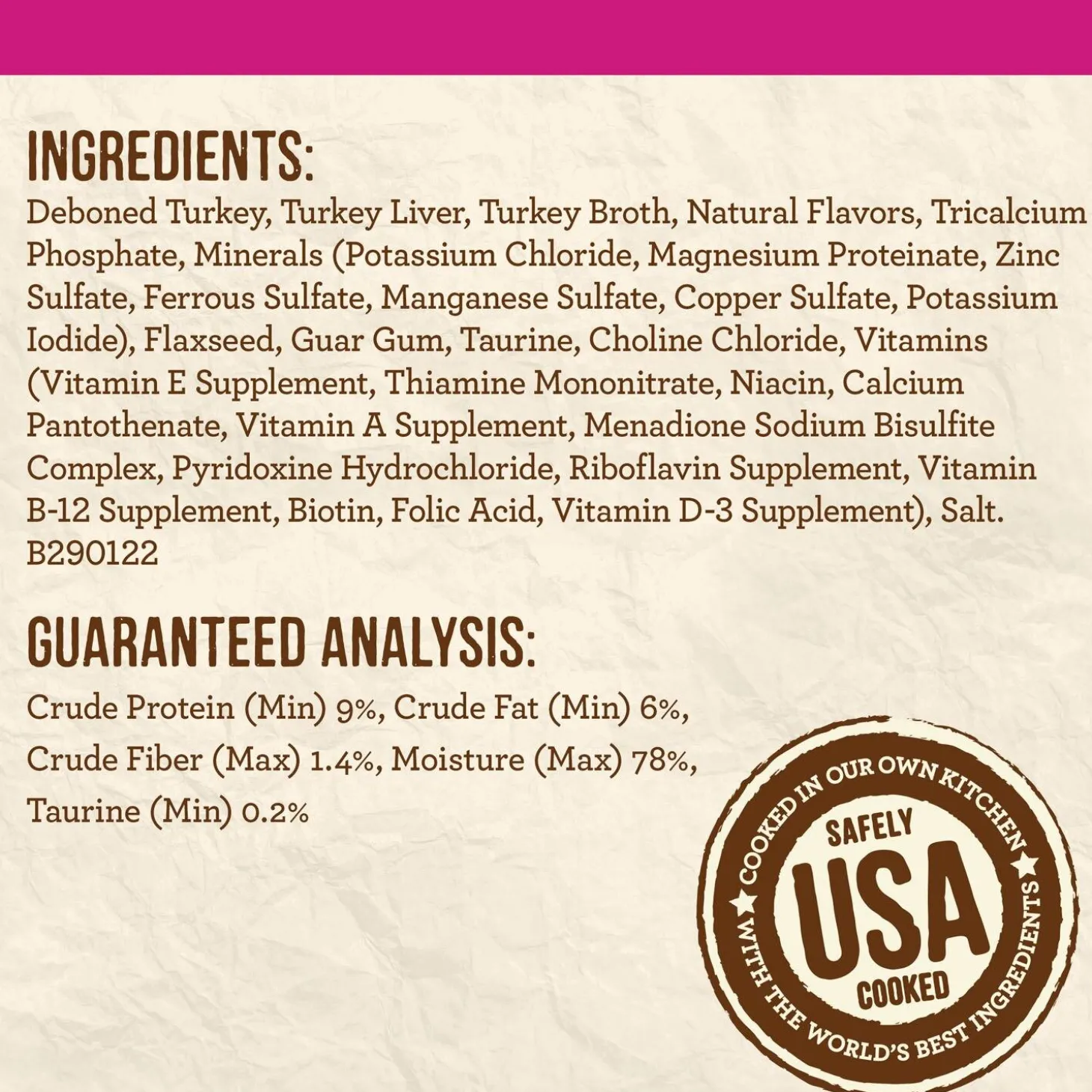 Limited Ingredient Diet Real Turkey Recipe Pate Adult Cat Food