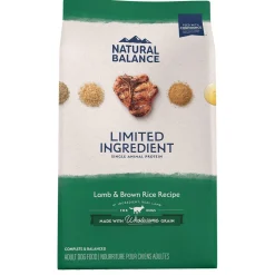 Limited Ingredient Lamb & Brown Rice Recipe Adult Dog Food